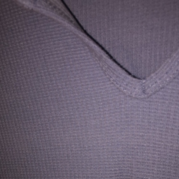 Ribbed Blue Top - Picture 3 of 3